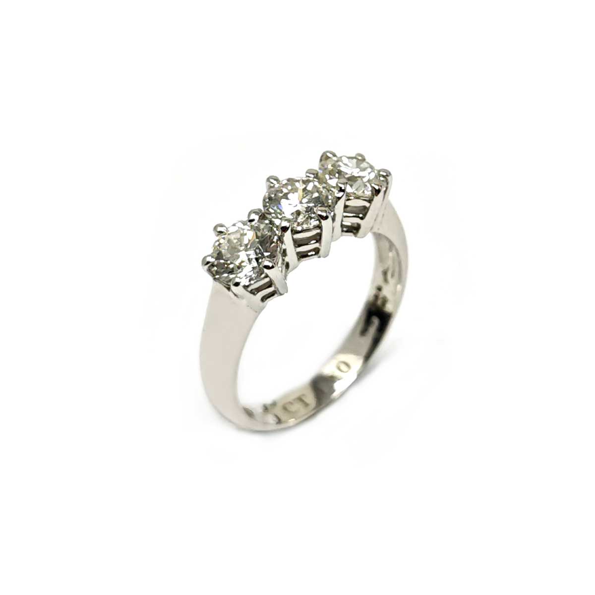 Anello Trilogy con Diamanti CT 1.80 VS F