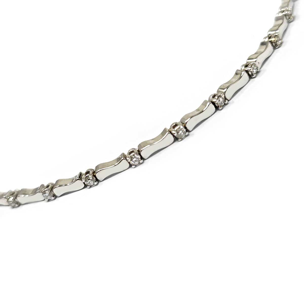 Bracciale Semirigido con Diamanti CT 0.41