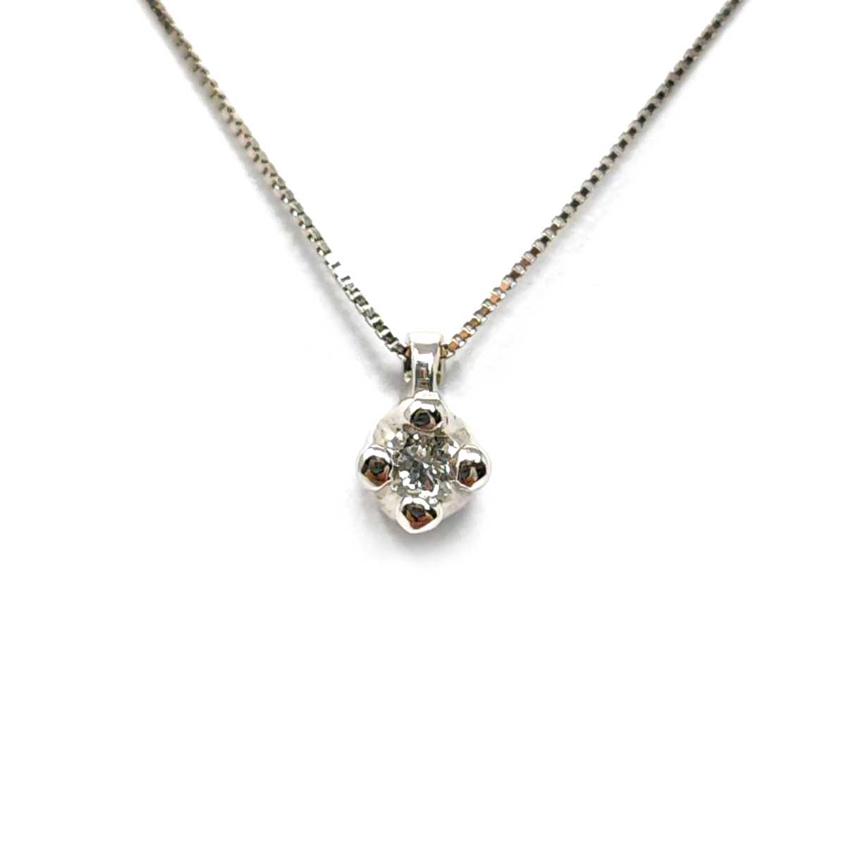 Pendente Punto Luce con Diamante CT 0.09