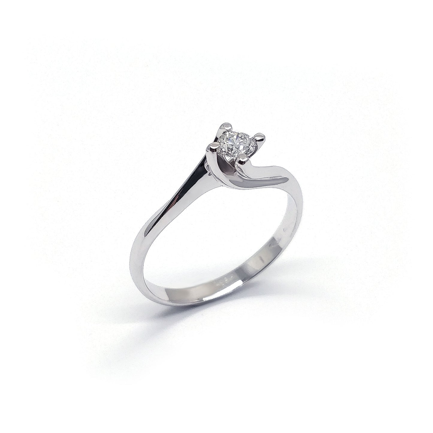 Anello Solitario Linea Valentino CT 0.20