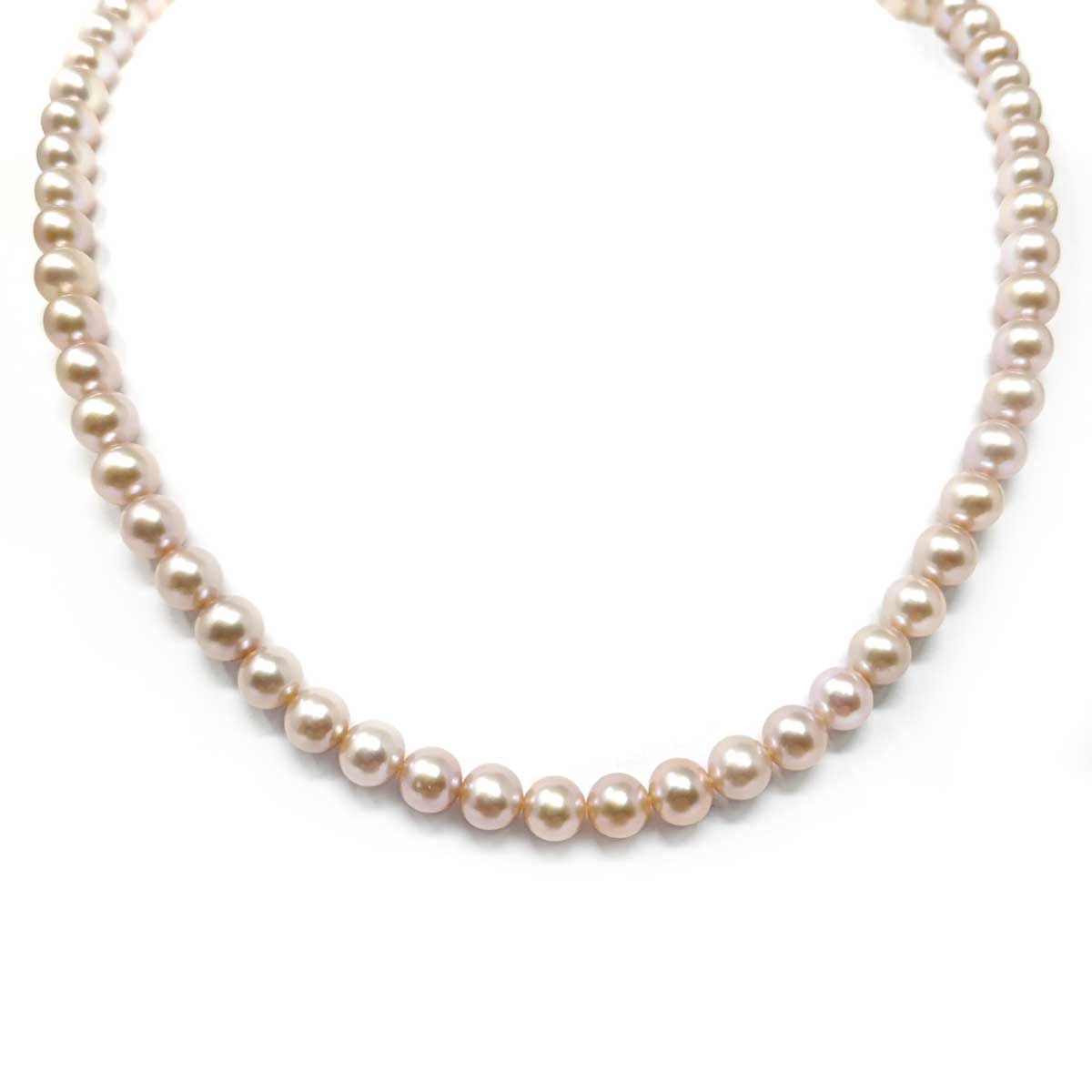 Girocollo di Perla Rosa A.D.6/6.5 mm