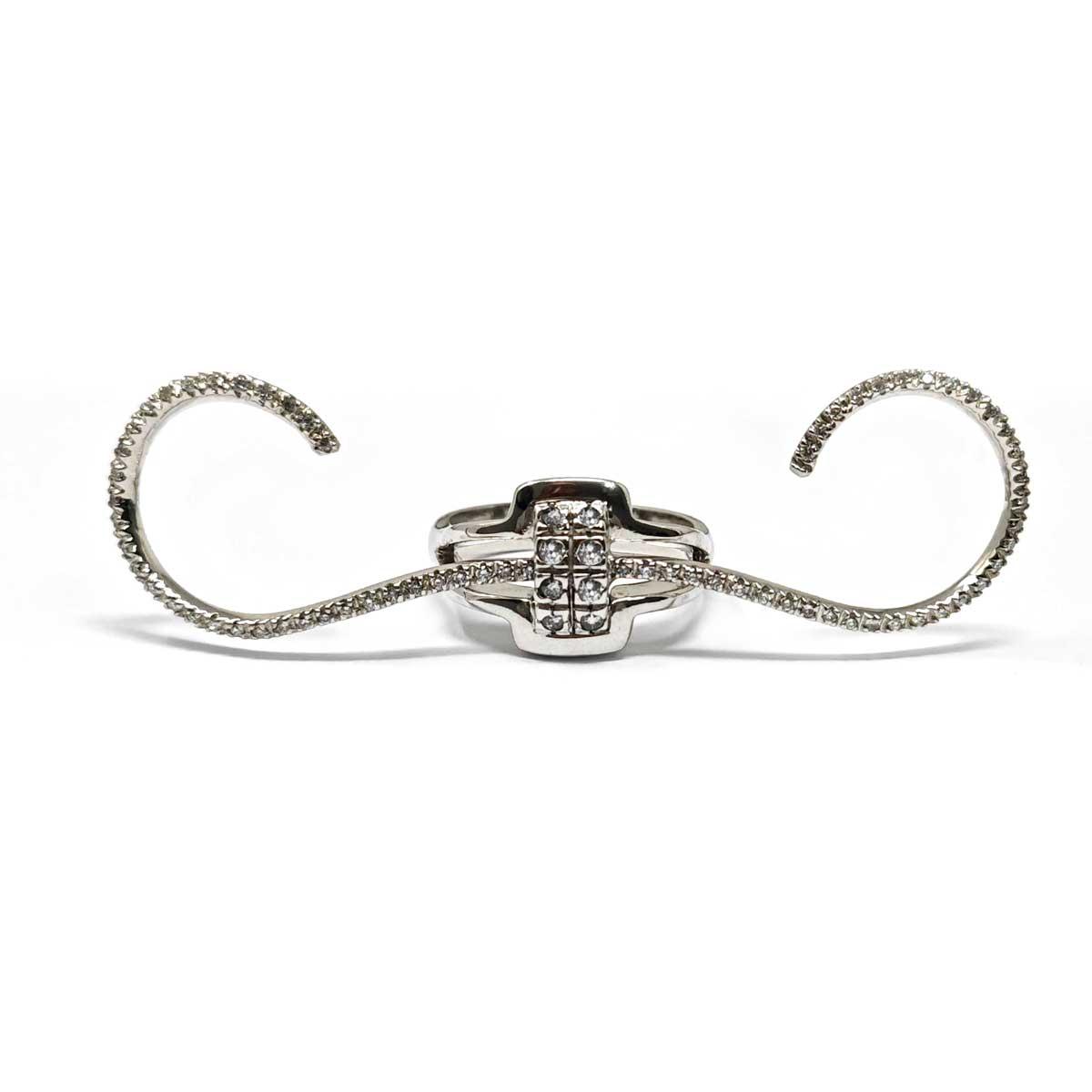 Anello Baffi Collezione Dali con Diamanti CT 0.68
