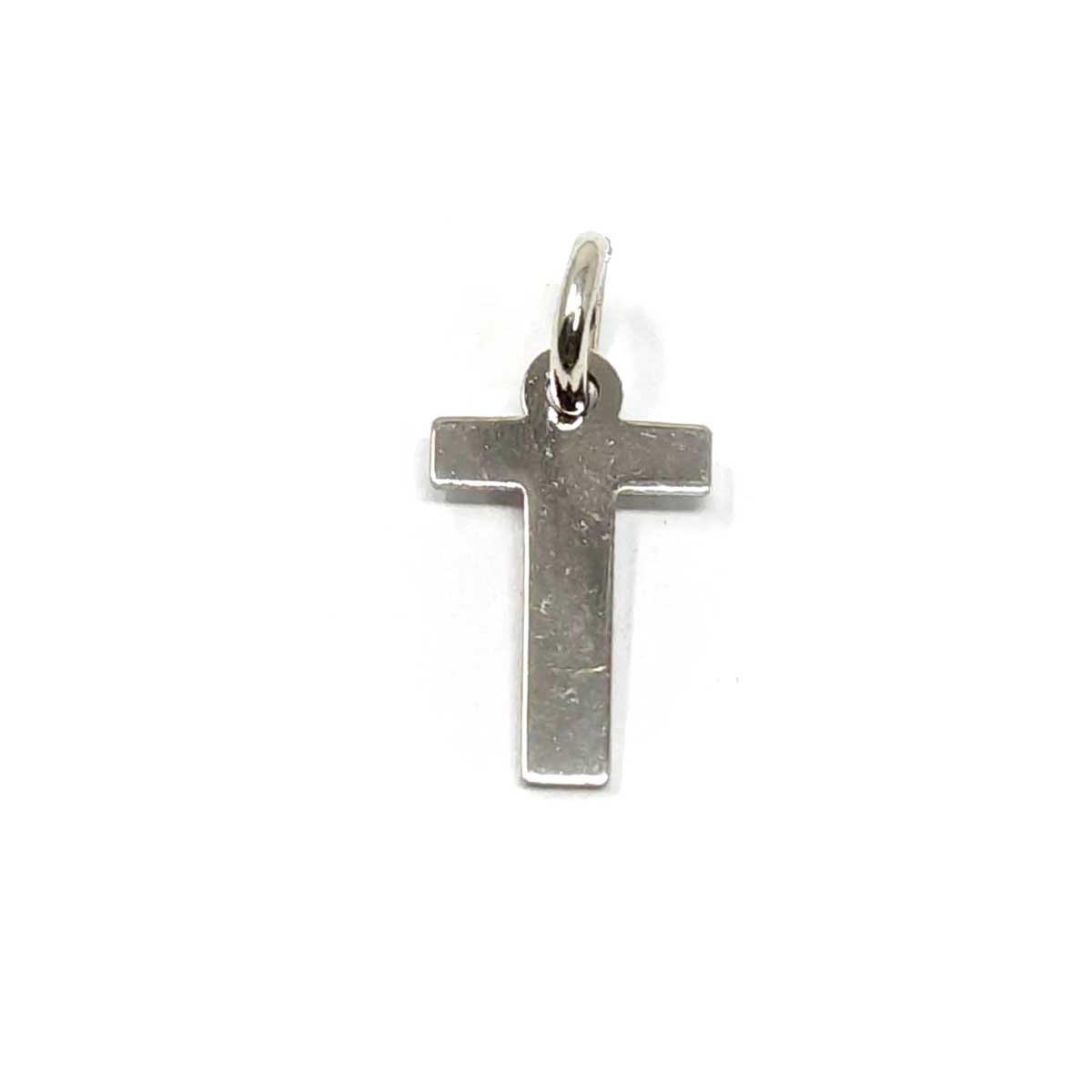 Pendenti Lettere in argento rodiato bianco lucido