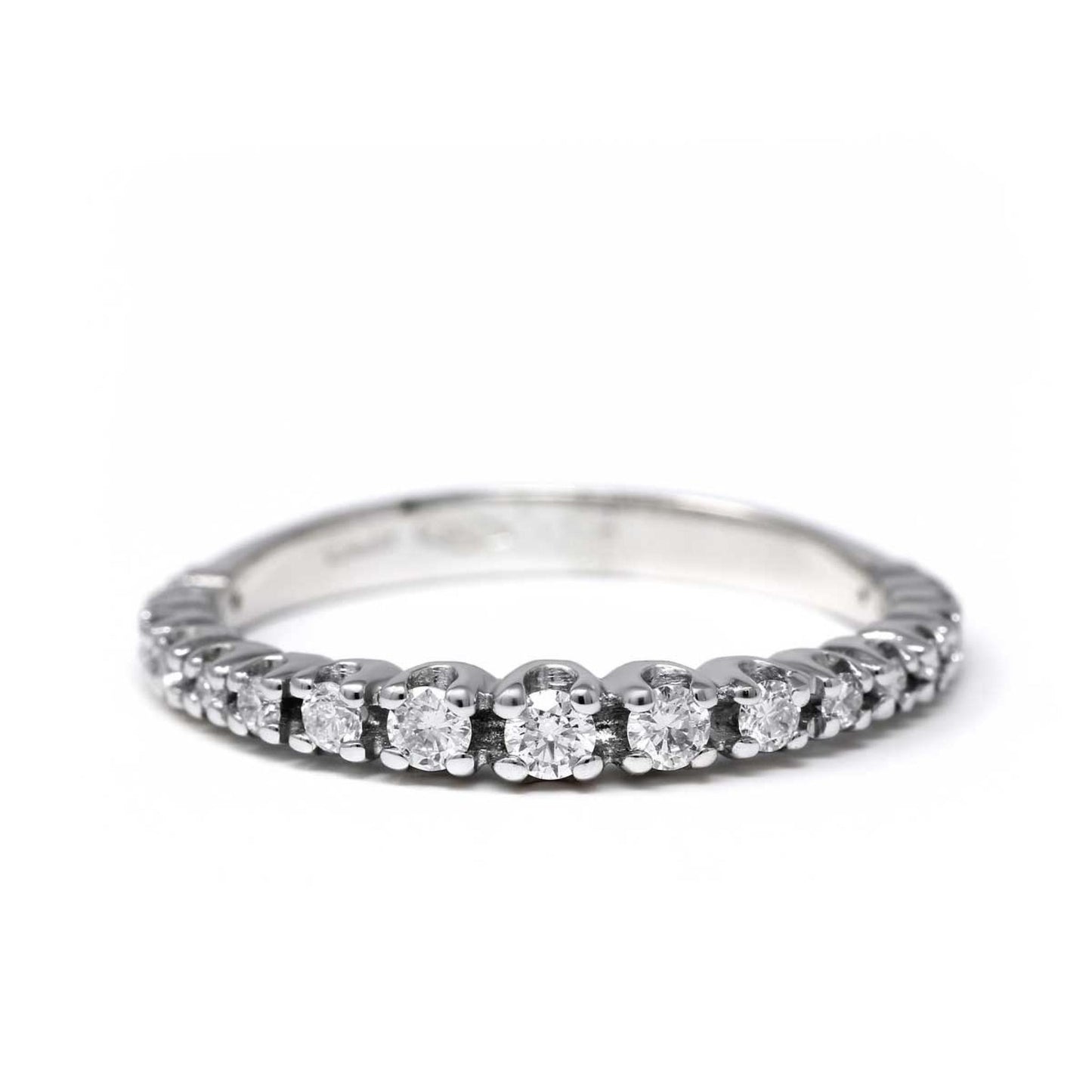 Anello Riviera con Diamanti CT 0.32