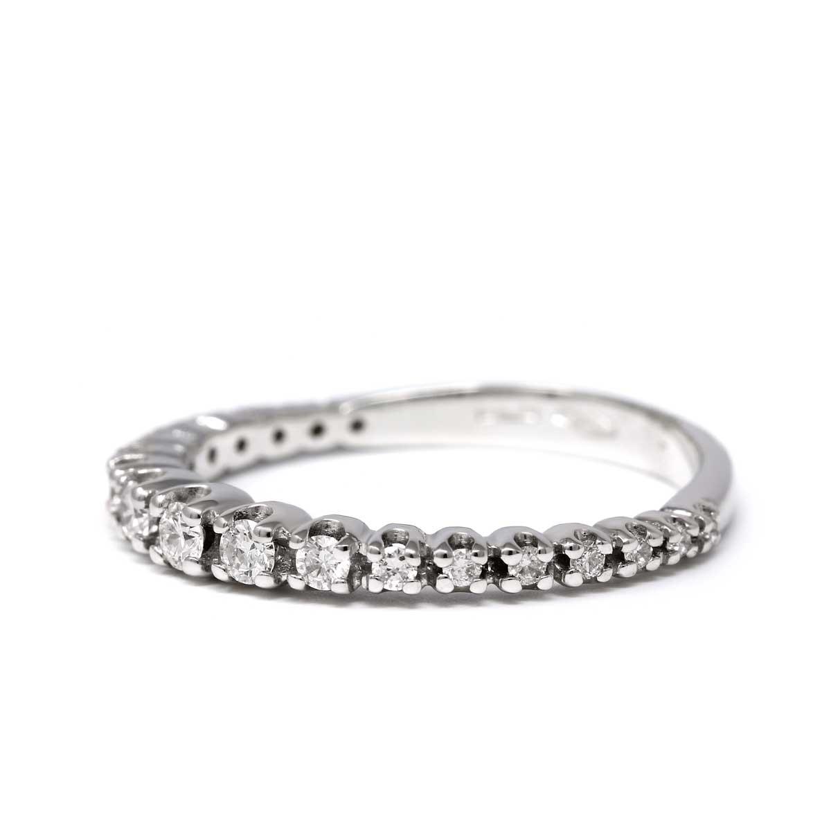 Anello Riviera con Diamanti CT 0.32