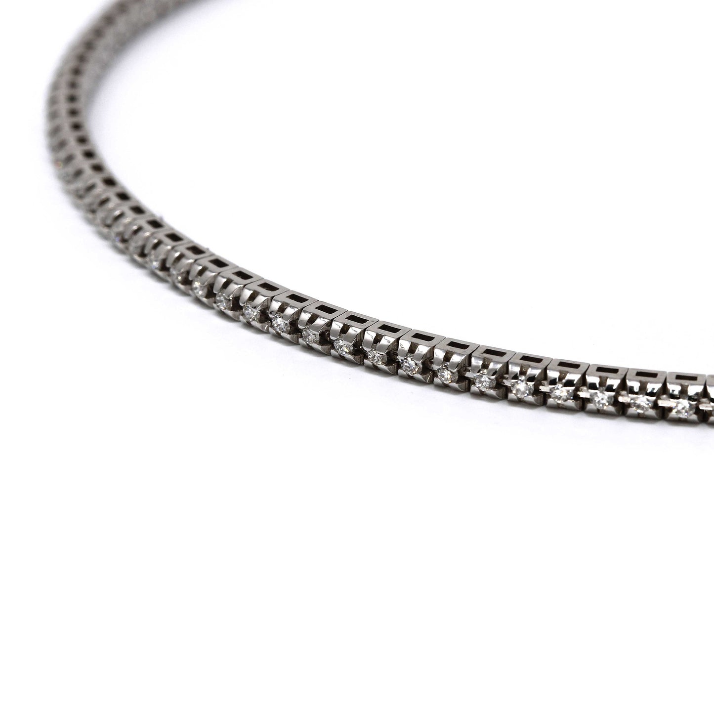 Bracciale Tennis Classico con Diamanti Bianchi CT 0.70