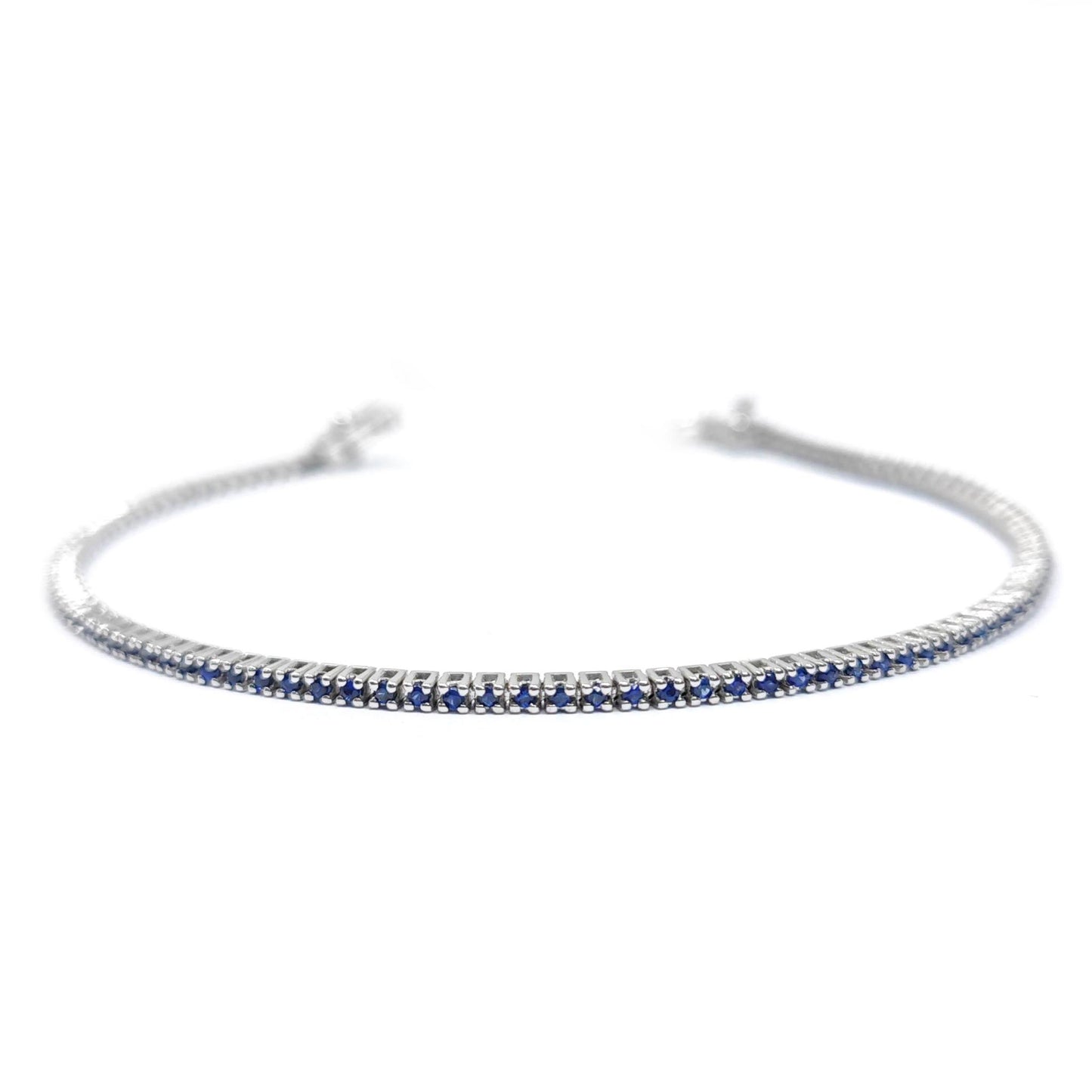 Bracciale Tennis con Zaffiri CT 0.90