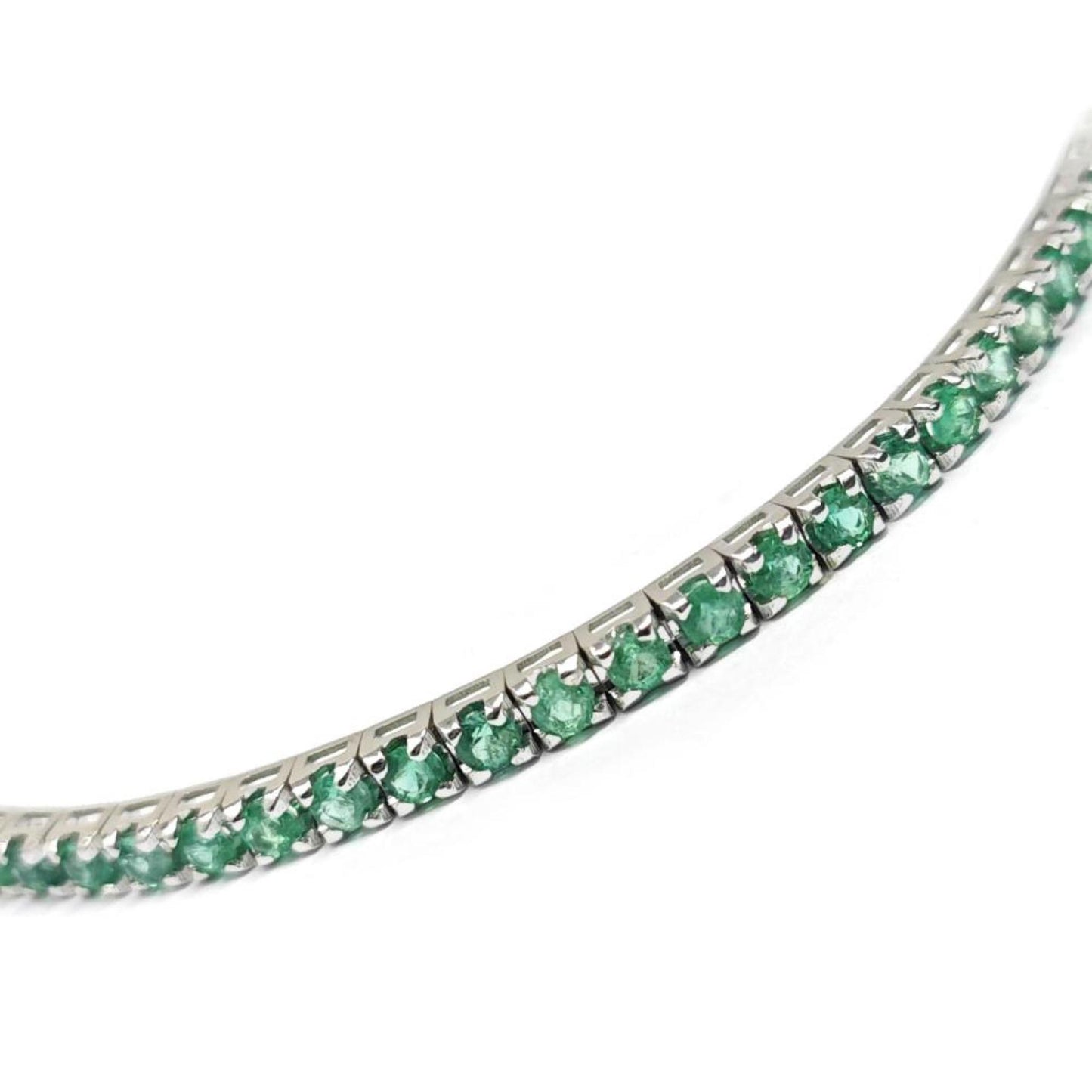 Bracciale Tennis con Smeraldi CT 4.00
