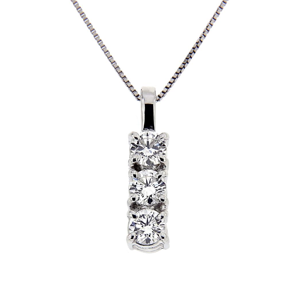 Pendenti Trilogy con Diamanti CT 0.42