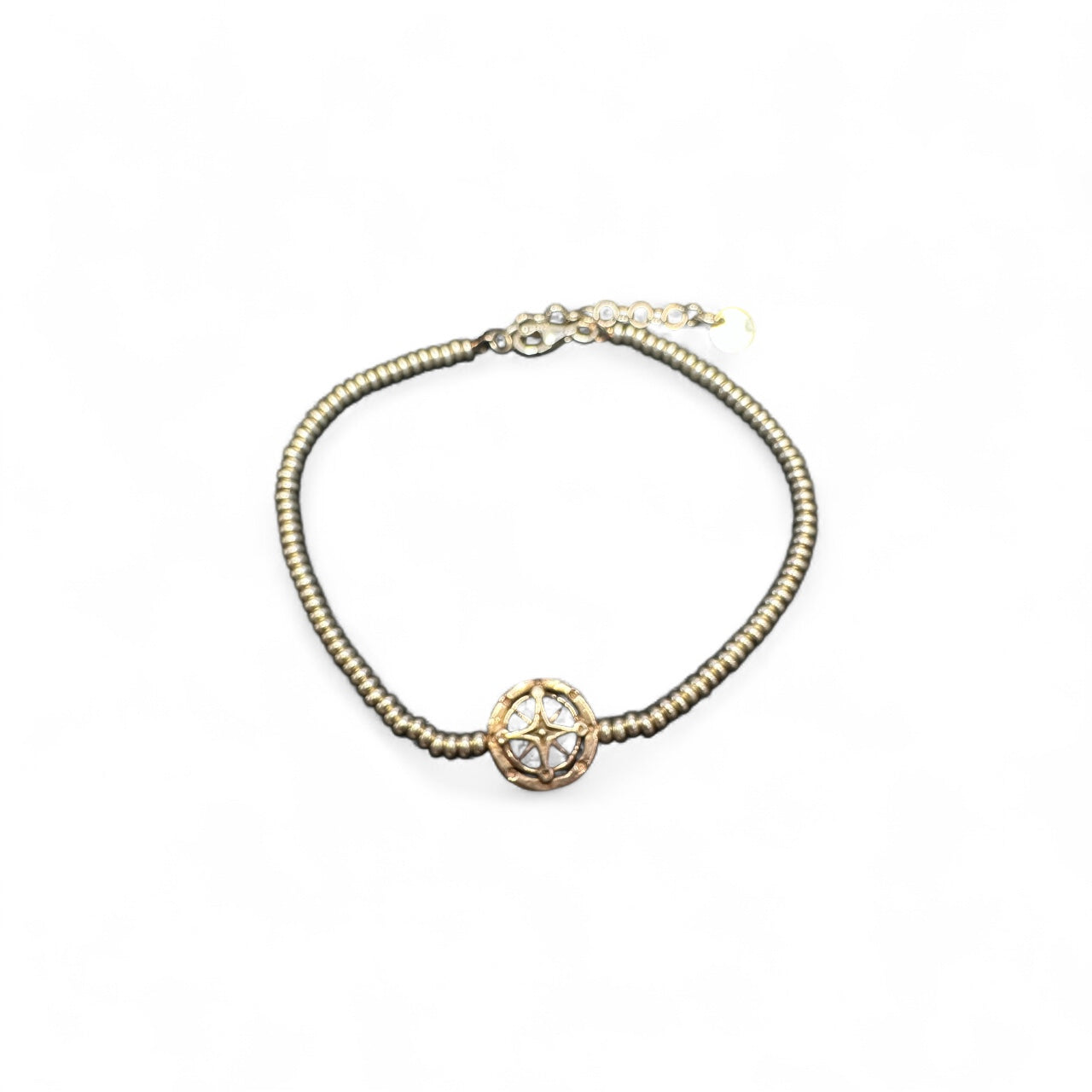 Bracciale in Argento 925 con Rosa dei Venti