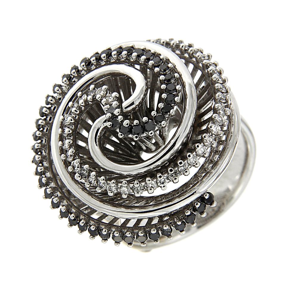 Anello Lumaca con Diamanti Collezione Dali