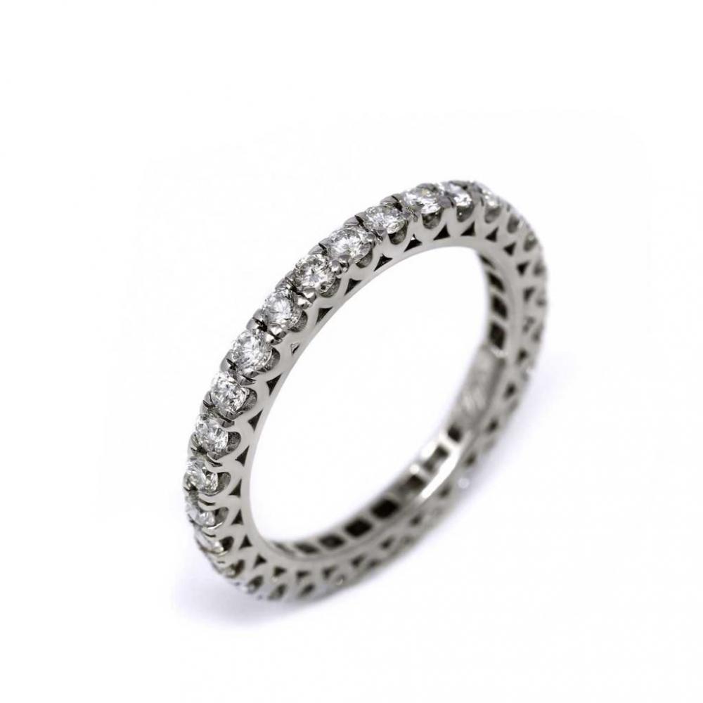 Anello Riviera con Diamanti CT 1.22