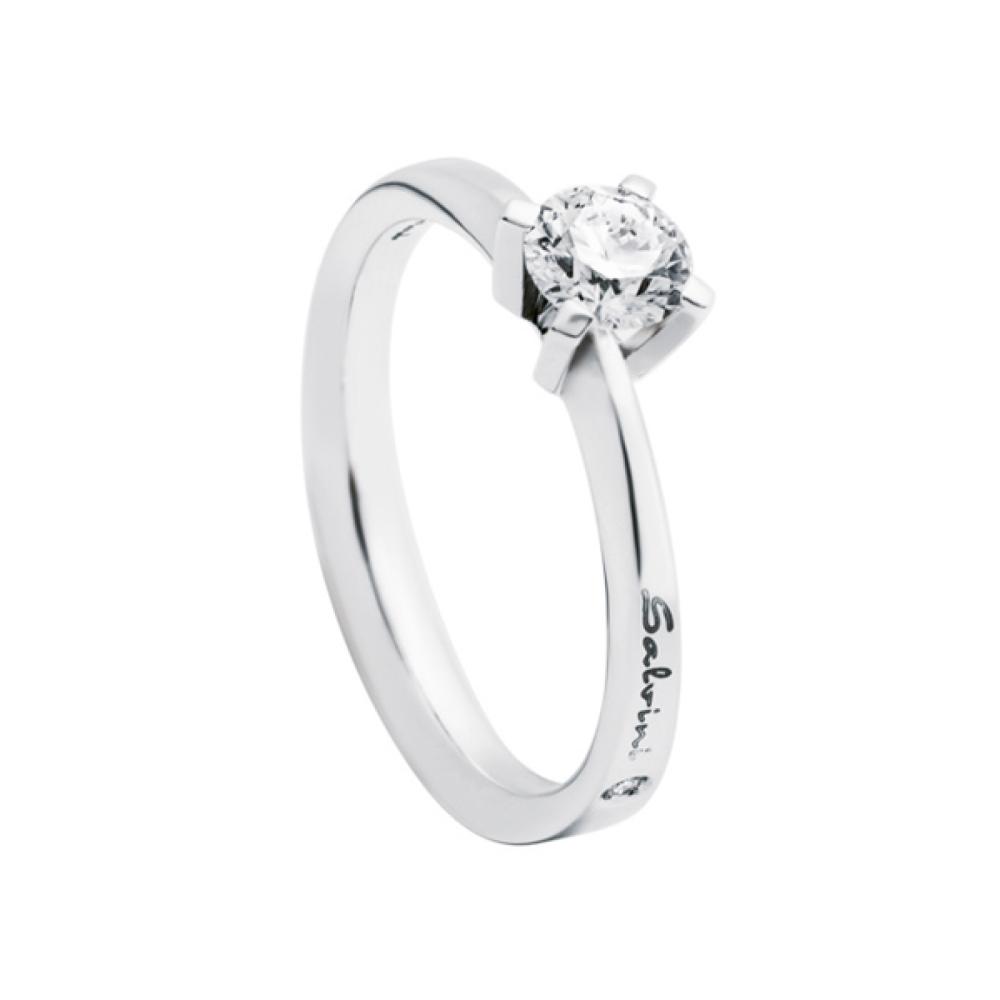 Anello Solitario Salvini con Diamante CT 0.16 Art. 20054553