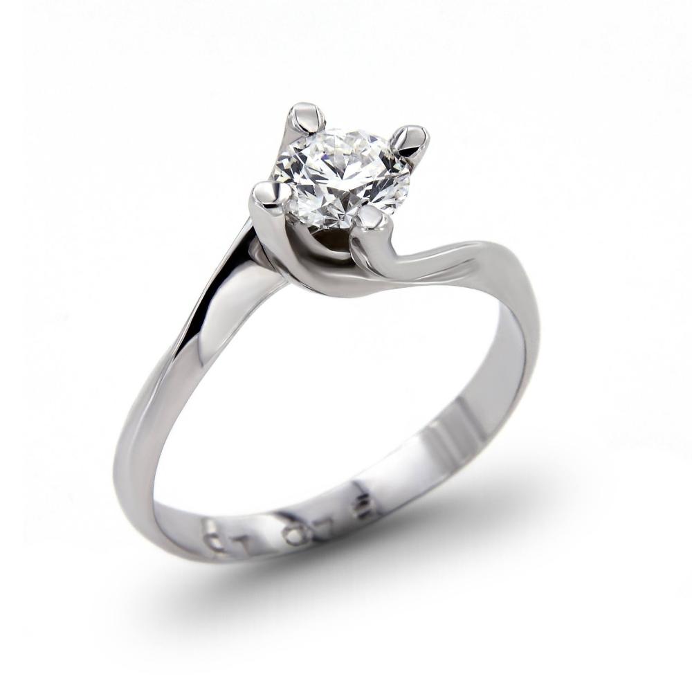 Anello Solitario Valentino con Diamante CT 0.60 IF F