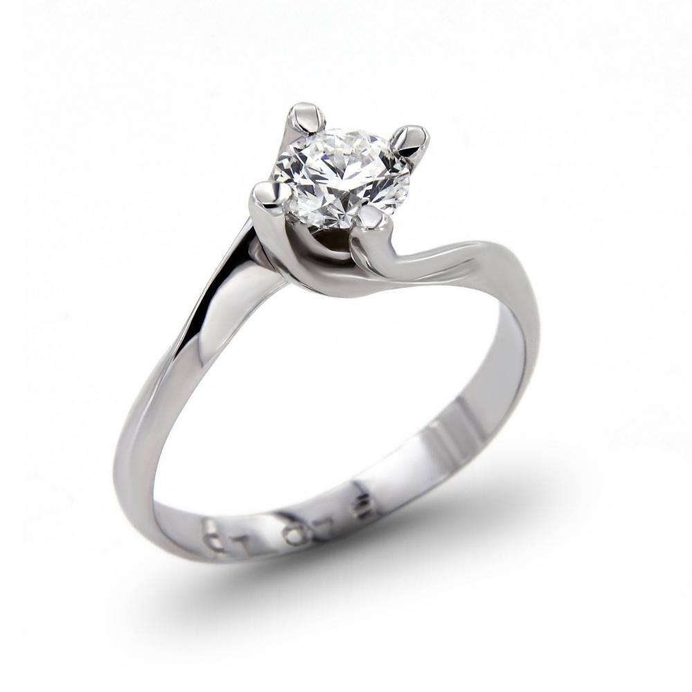 Anello Solitario Valentino con Diamante CT 0.78