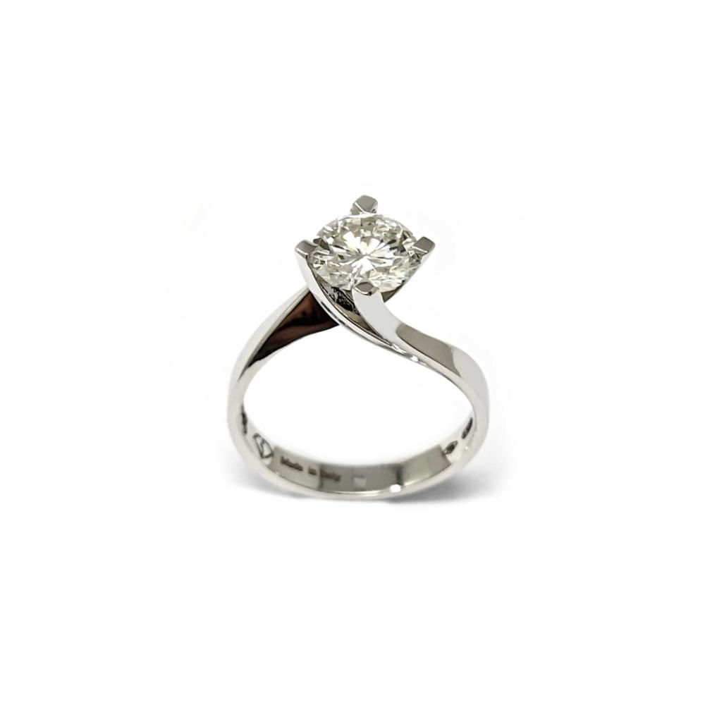 Anello Solitario Valentino CT 1.48 VVS F