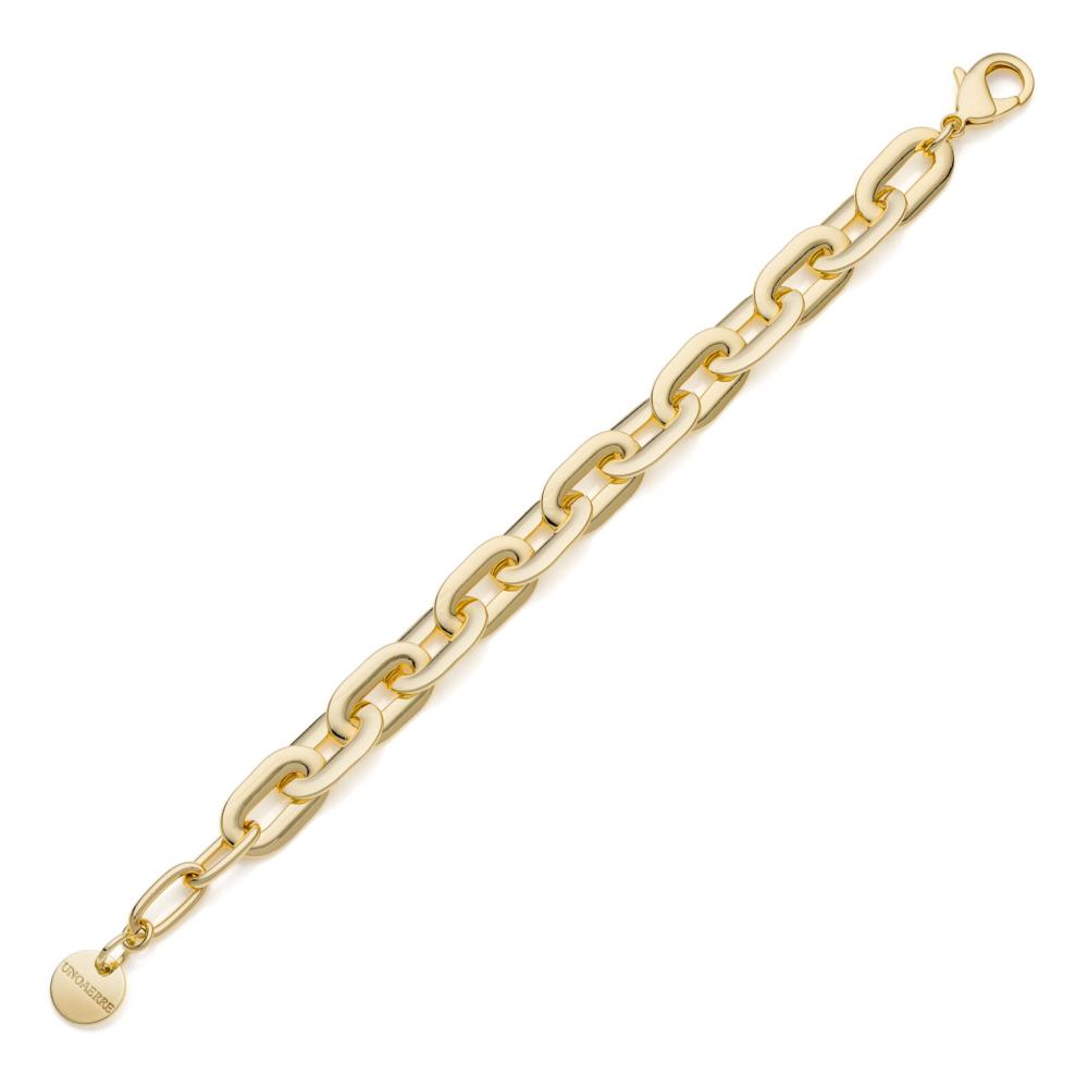 Bracciale catena con maxi maglie ovali UNOAERRE