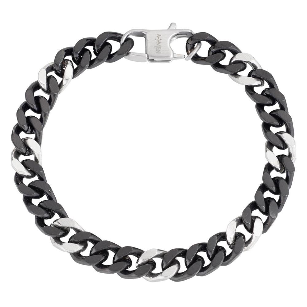 Bracciale Catena in Acciaio Amen ref.ACBR1402