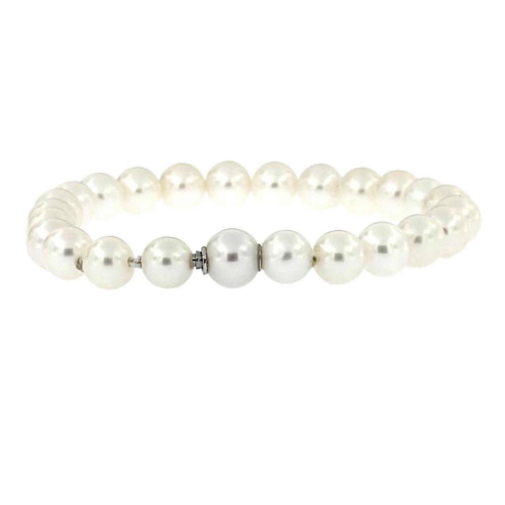 Bracciale di Perla con Chiusura a Scomparsa mm 7.5/8