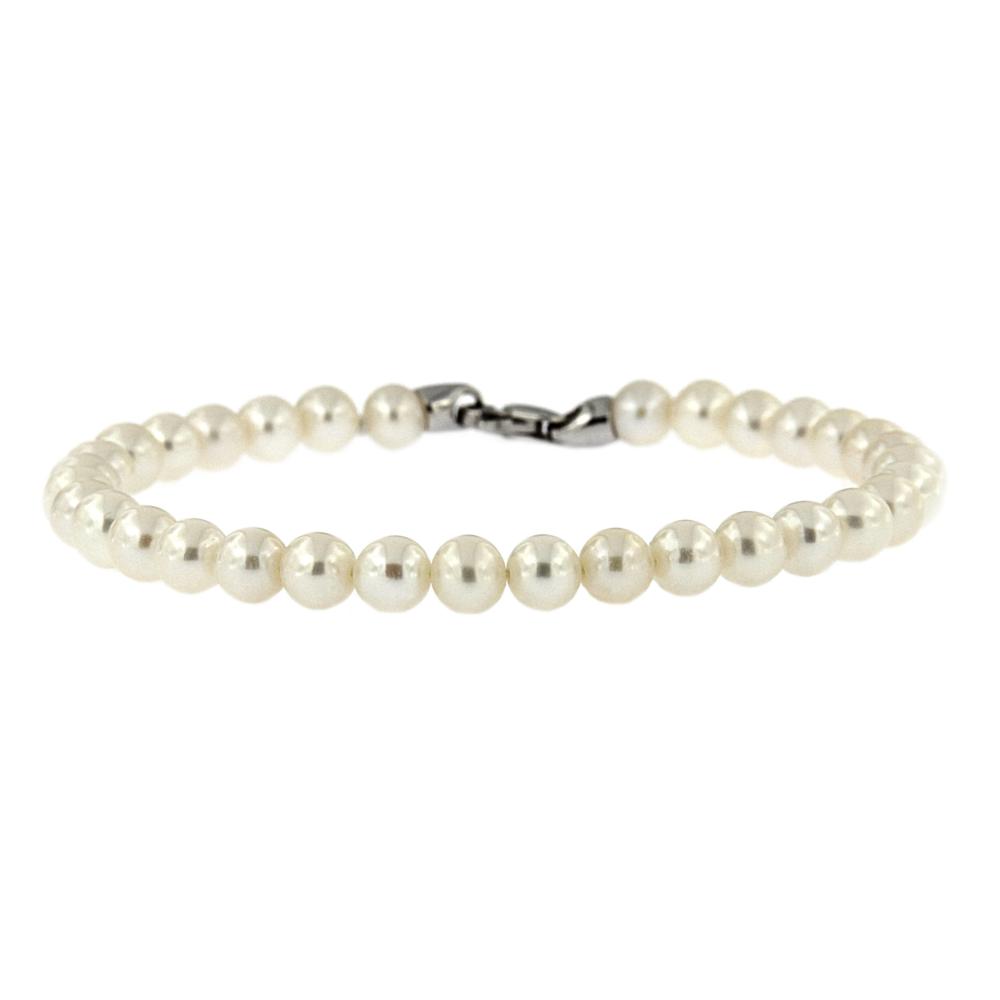 Bracciale di Perle Freshwater 5/5.5 mm