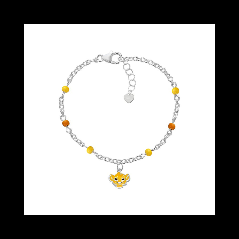 Bracciale disney il re leone con pietre Ref.bs00105sl-47.cs