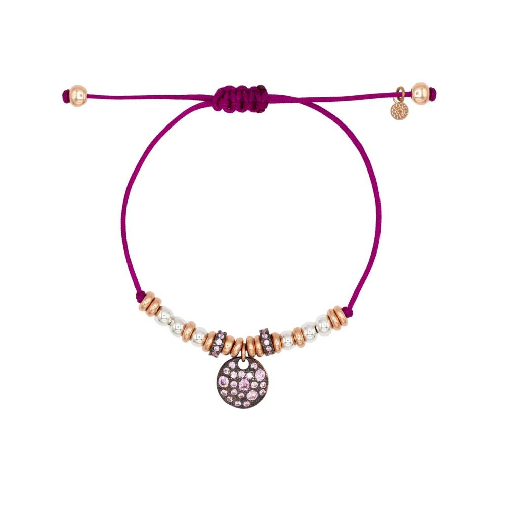Bracciale Loop Tondo Rosa ALISEI