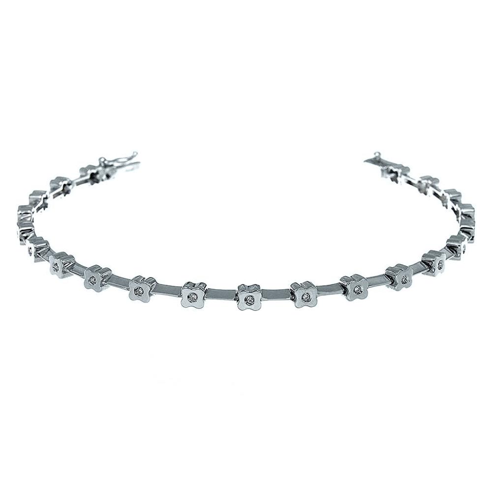 Bracciale Semirigido con Diamanti CT 0.54