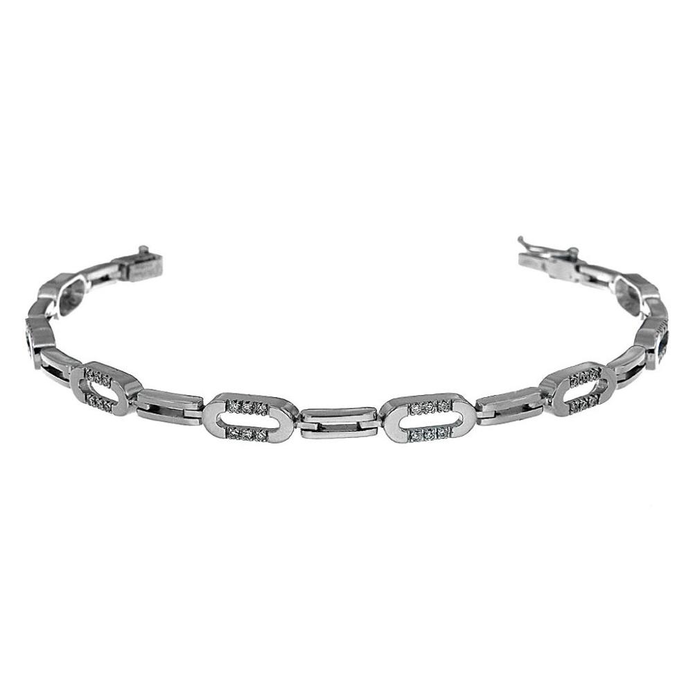 Bracciale Semirigido con 60 Diamanti CT 0.42