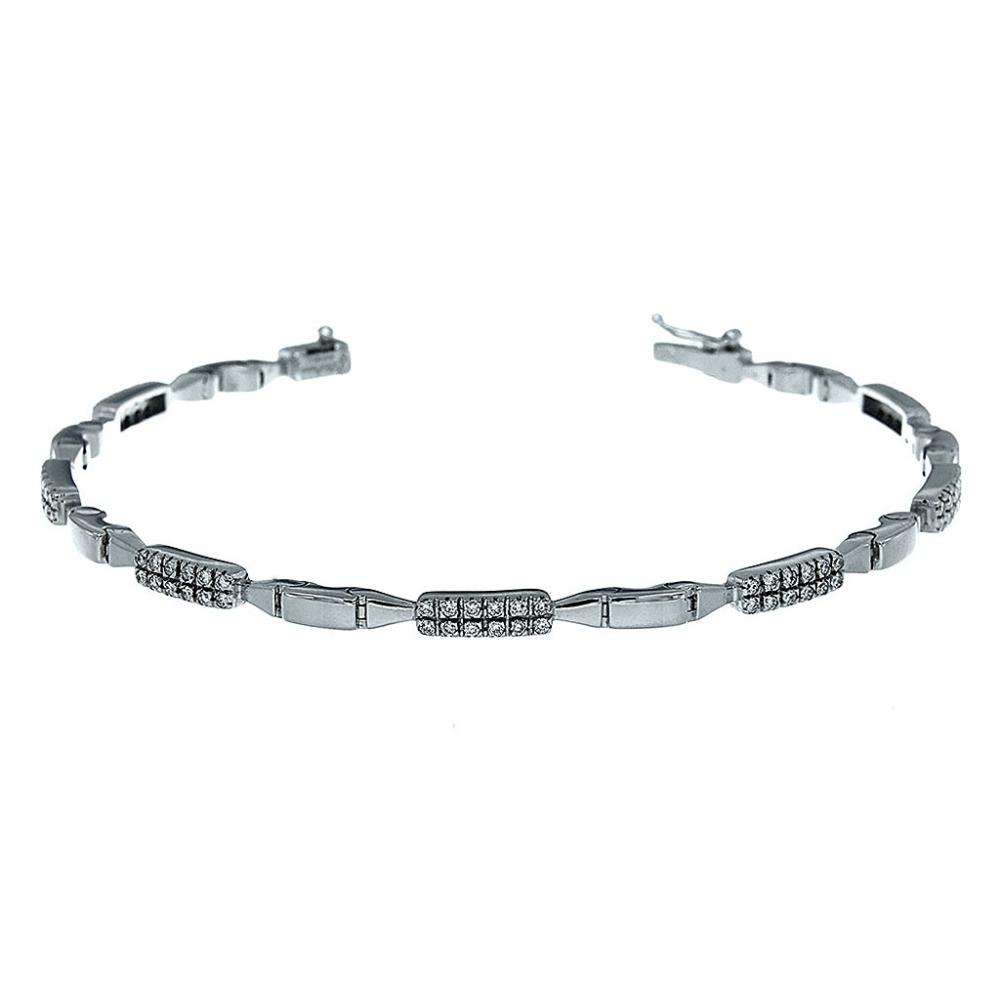 Bracciale Semirigido con Diamanti CT 0.82