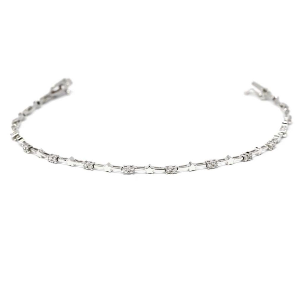 Bracciale Semirigido con Diamanti CT 0.32