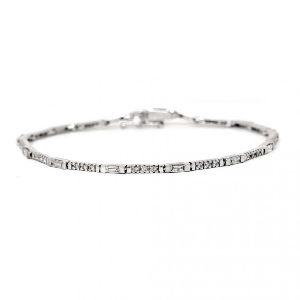 Bracciale Semirigido con Diamanti CT 1.18