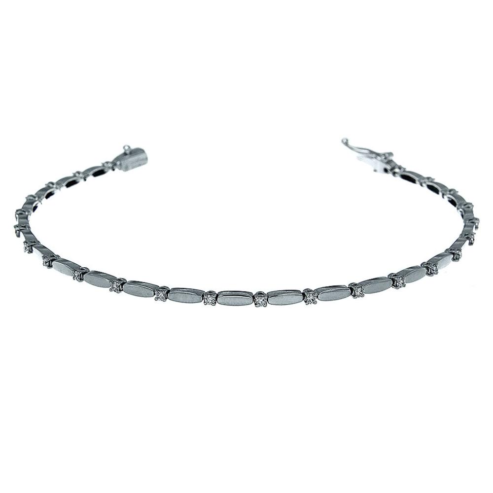 Bracciale Semirigido con Diamanti CT 0.41
