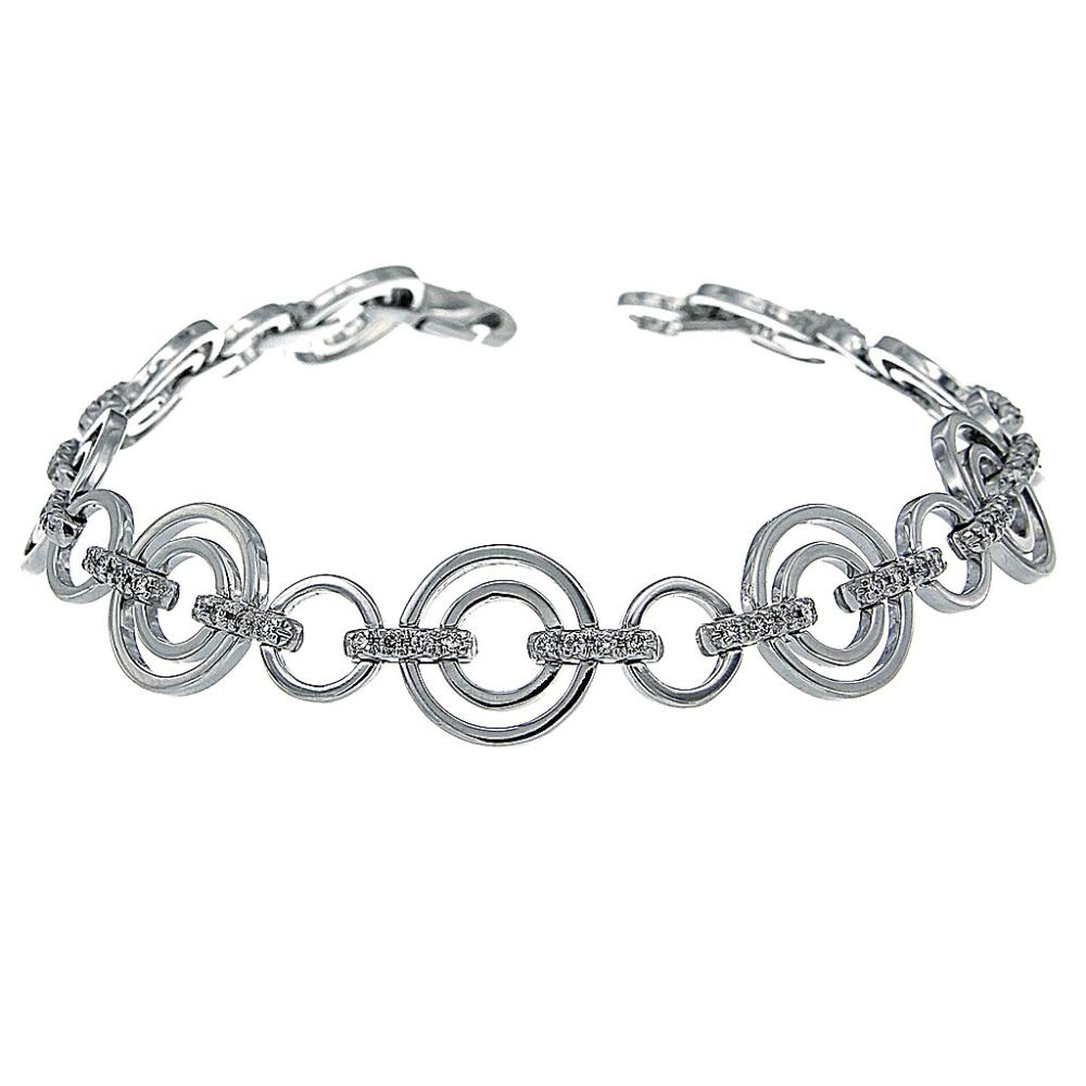 Bracciale Semirigido con Diamanti CT 0.48