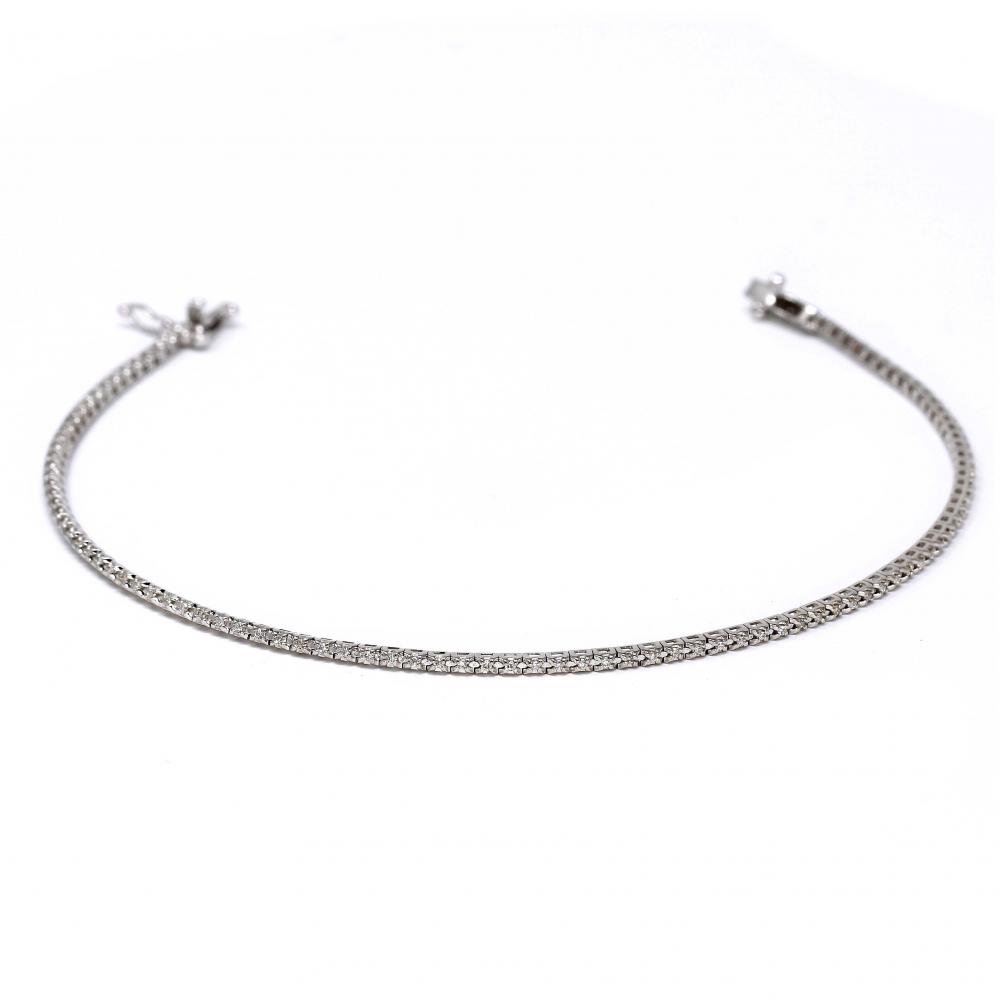 Bracciale Tennis con Diamanti CT 0.20