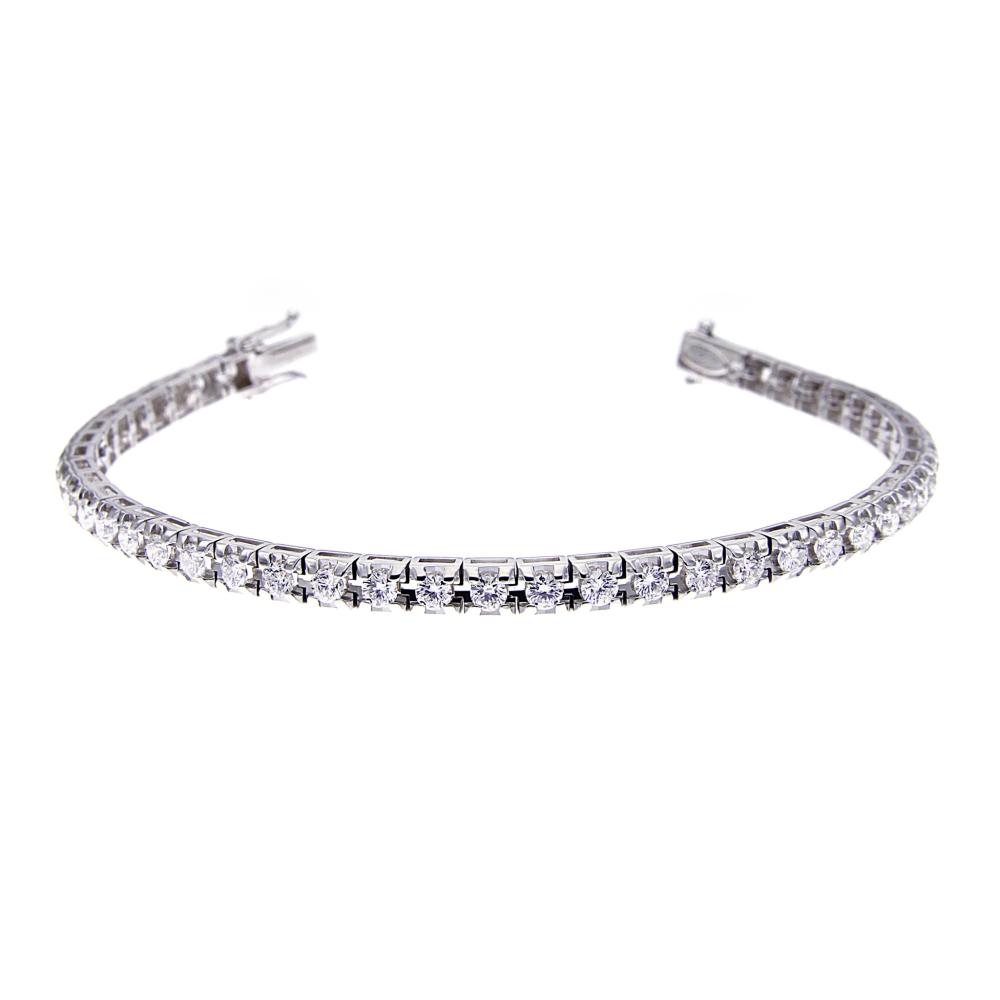 Bracciale Tennis con 45 Diamanti CT 4.07