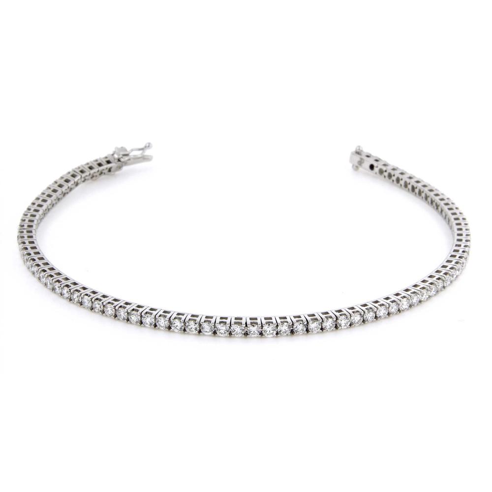 Bracciale Tennis con Diamanti Bianchi CT 3.00