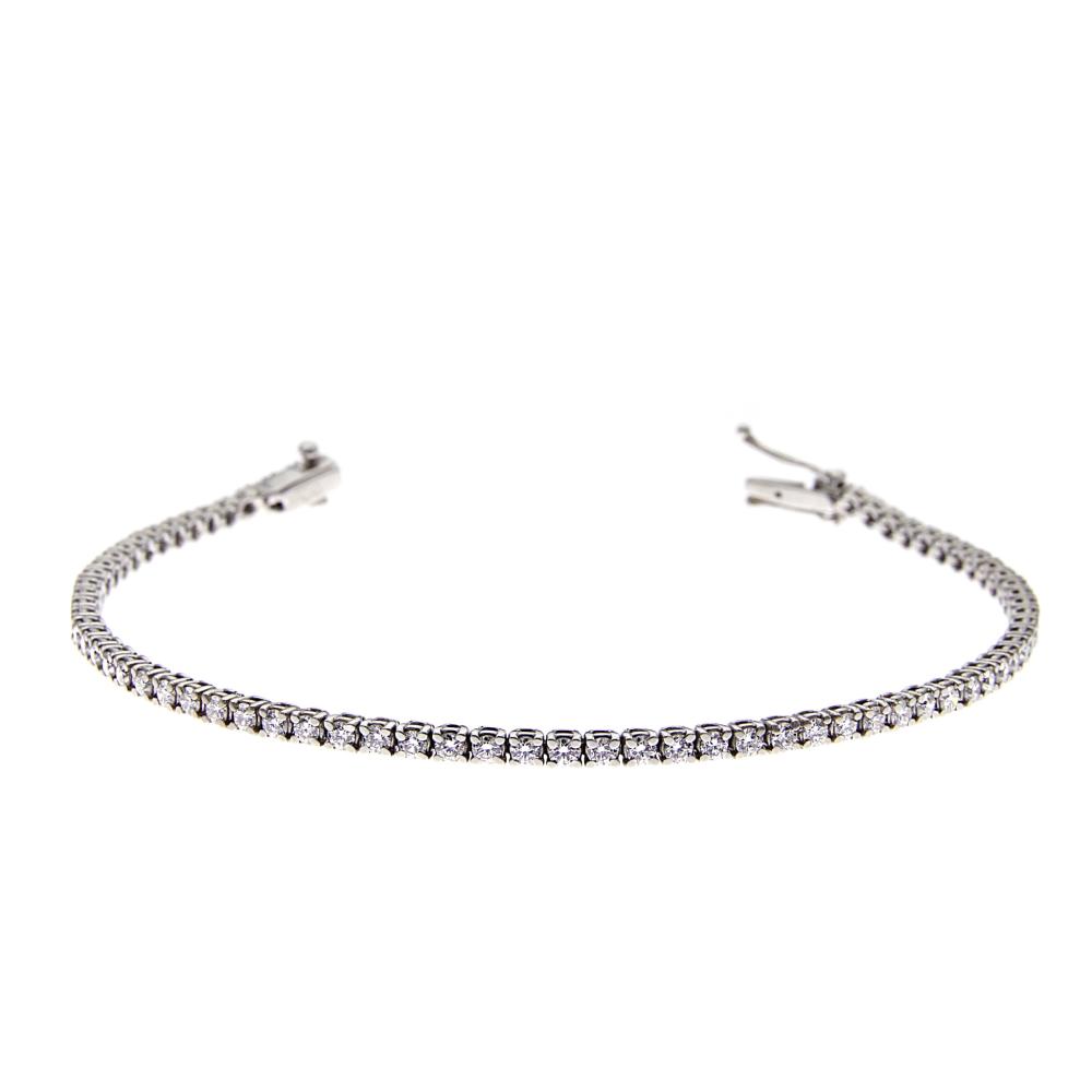 Bracciale Tennis con Diamanti CT 2.41 VVS IF F