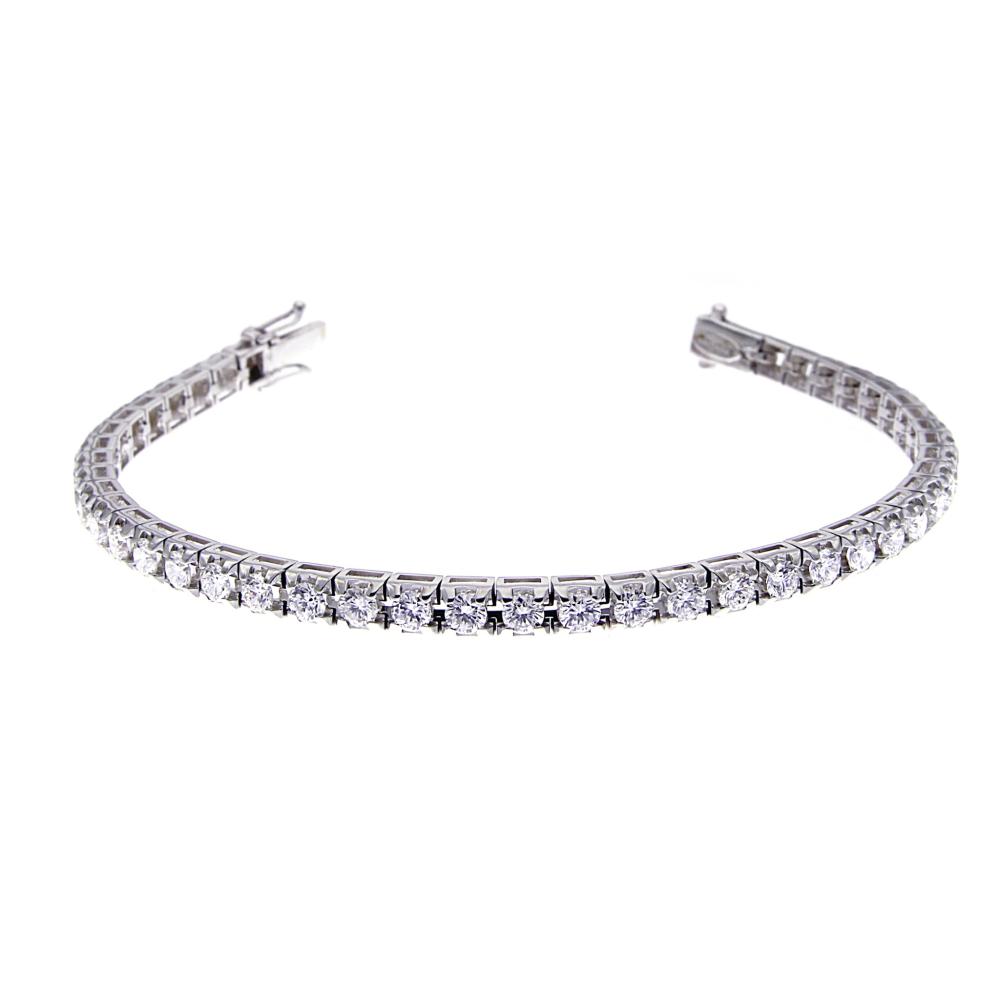 Bracciale Tennis con Diamanti CT 5.54 VS1 F