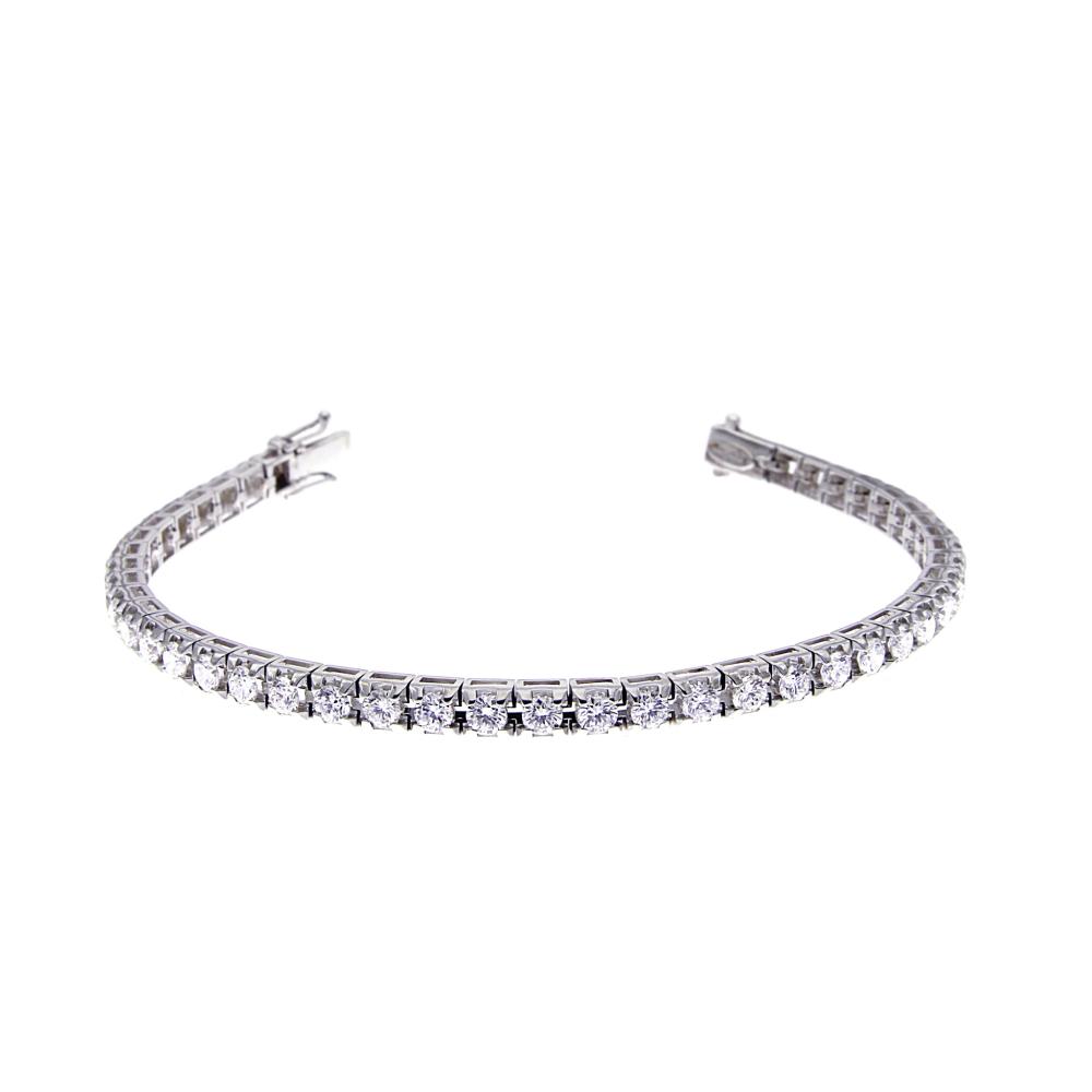 Bracciale Tennis con Diamanti CT 5.88 VS1 F