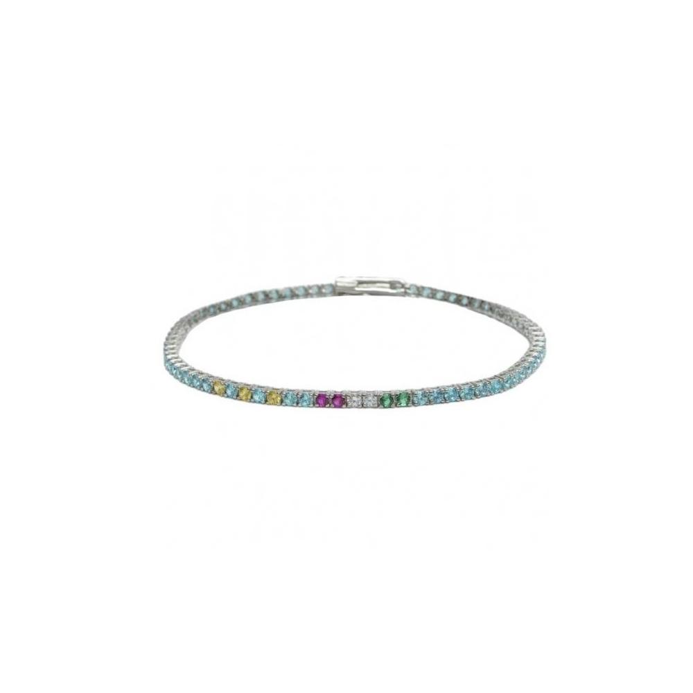 Bracciale Tennis Forza Azzurri Amen ref.BRTNNAB