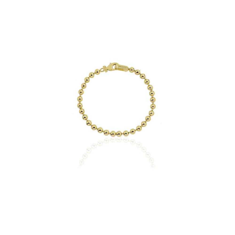 Bracciale Unoaerre catena a palline dorato ref.2484