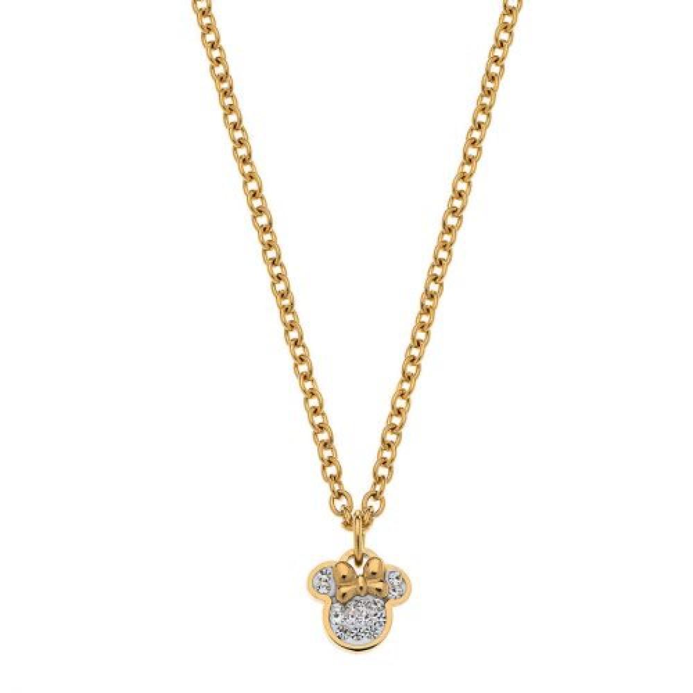 Collana Bambina Disney Minnie e zirconi bianchi