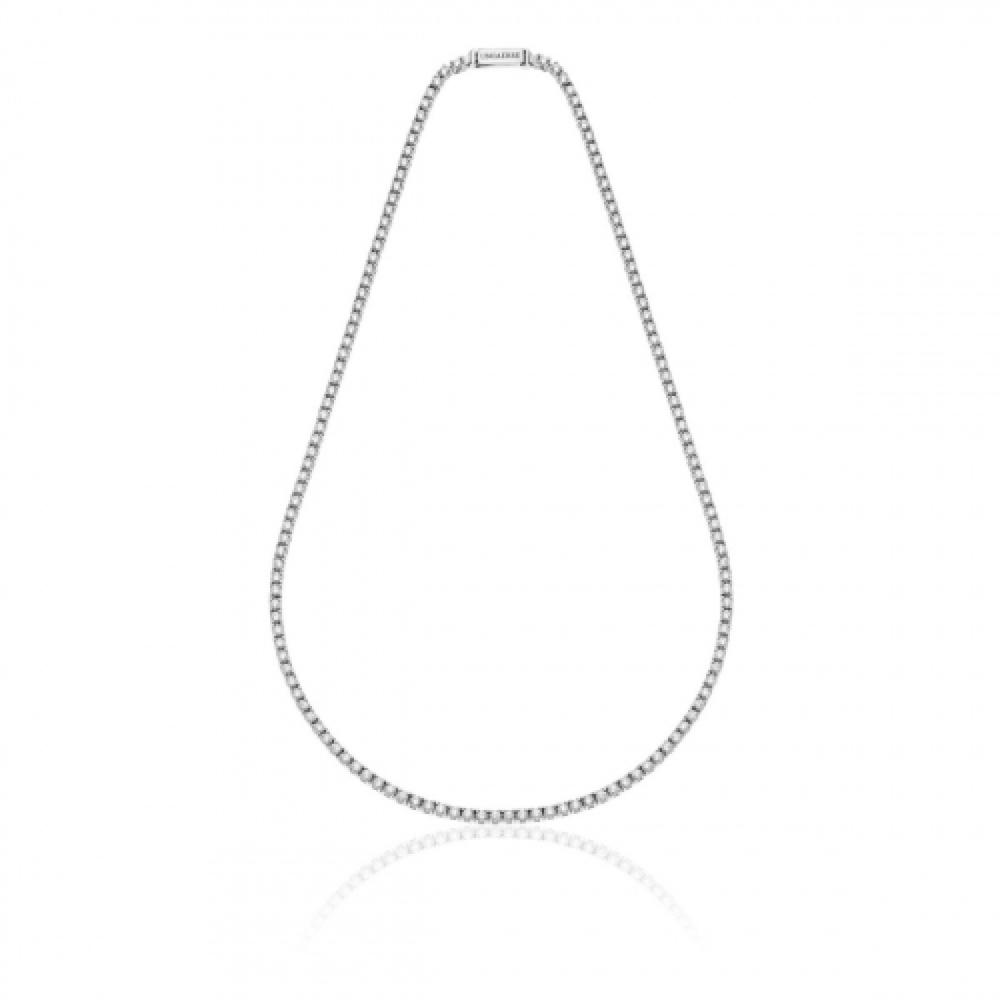 Collana tennis in argento 925 con zirconi bianchi. UNOAERRE 6037
