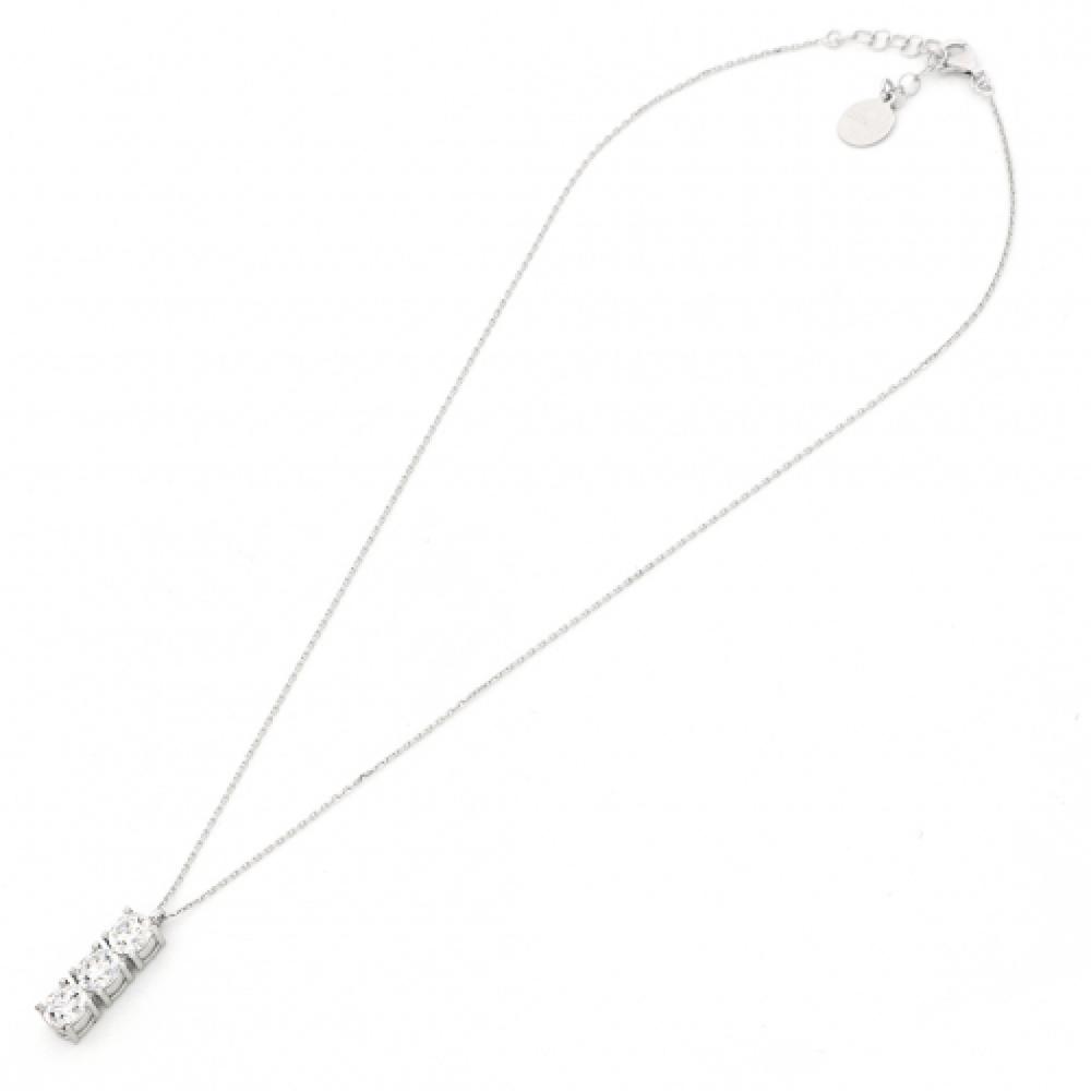 Collana Trilogy in argento bianco UNOAERRE Ref.6070