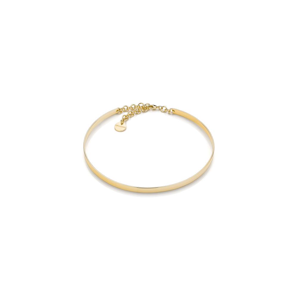 Collana Unoaerre dorata rigida Lux ref.2409