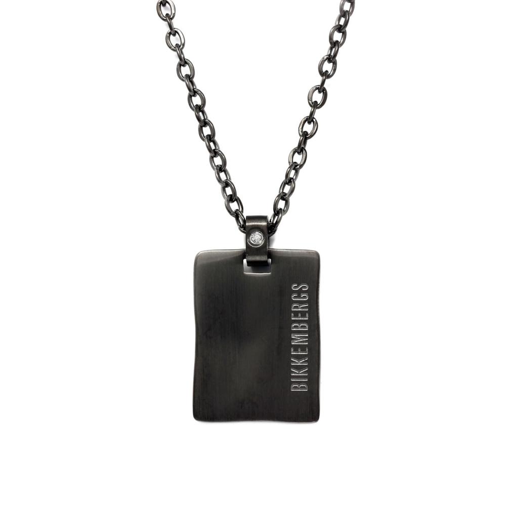 Collane Uomo con Medaglietta e Diamante Bikkembergs