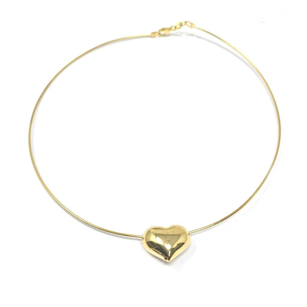 Girocollo in Argento con Cuore