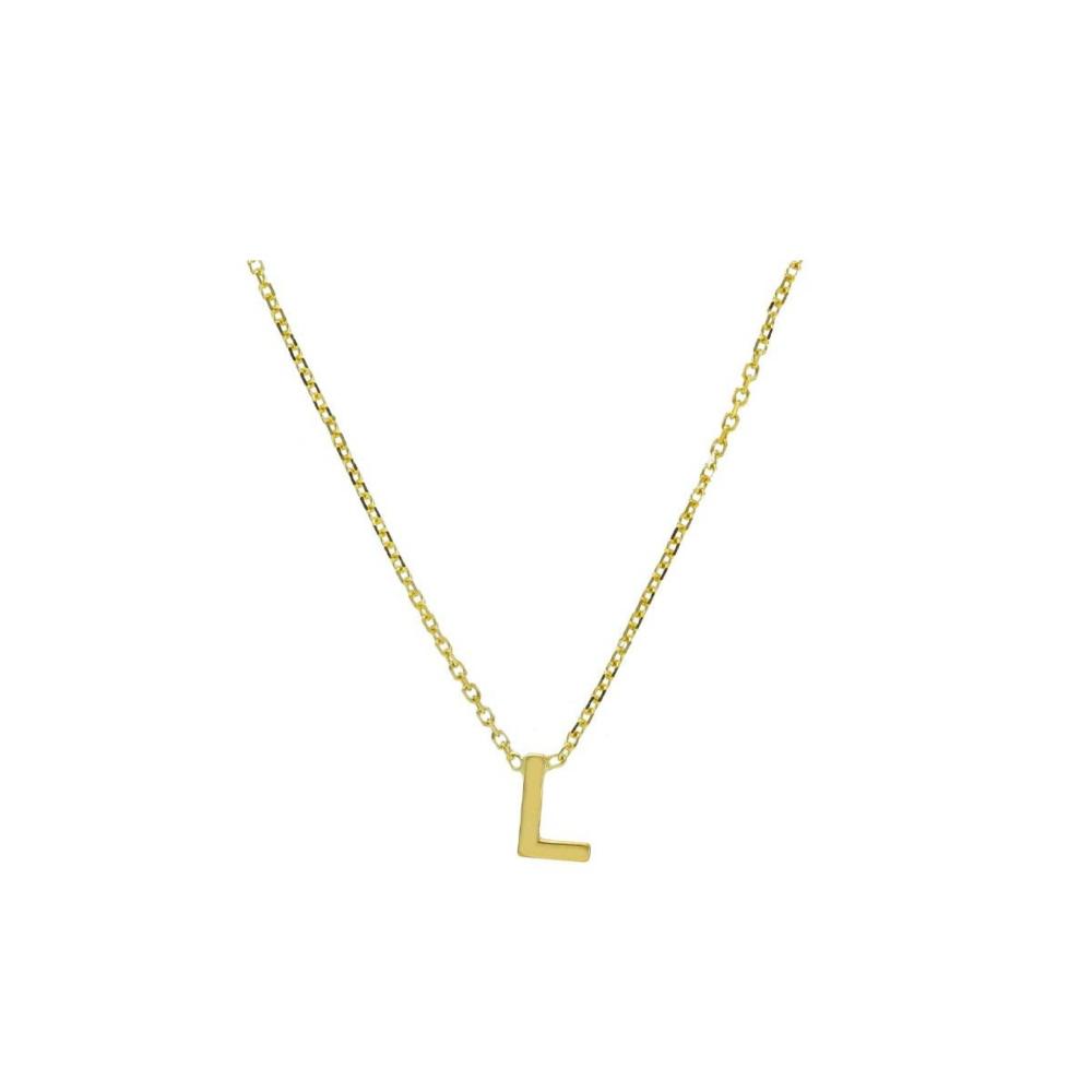 Lettere in argento 925 dorato