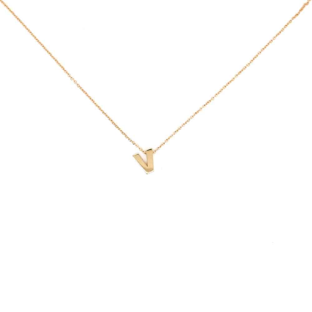 Lettere in argento 925 dorato