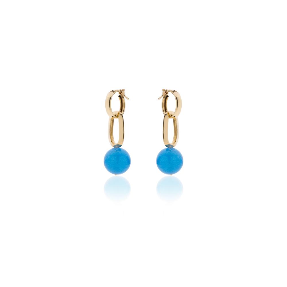Orecchini con perla blu Cherry Unoaerre ref.2482